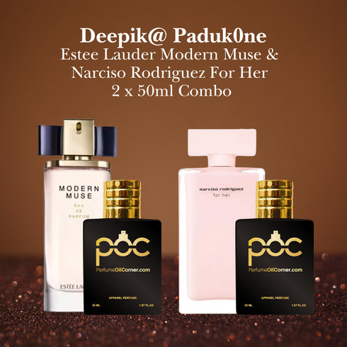 Deepik@ Paduk0ne - Modern Muse Estée Lauder & Narciso Rodriguez For Her Narciso Rodriguez 50ml Combo